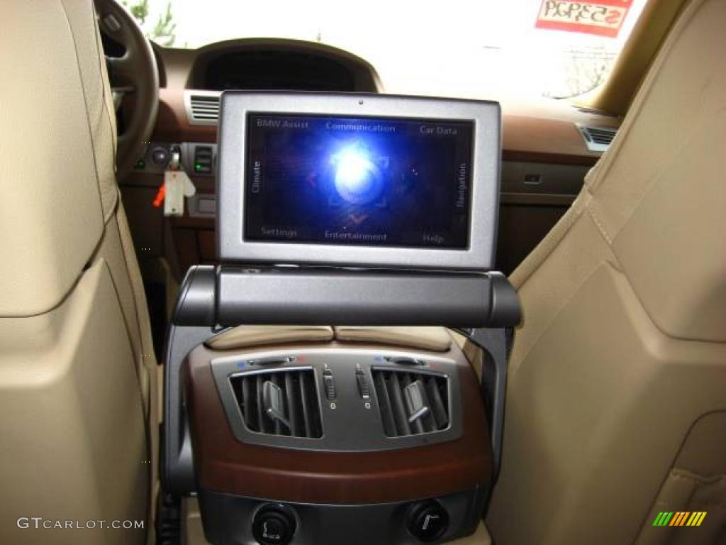2007 7 Series 750Li Sedan - Black Sapphire Metallic / Beige photo #17