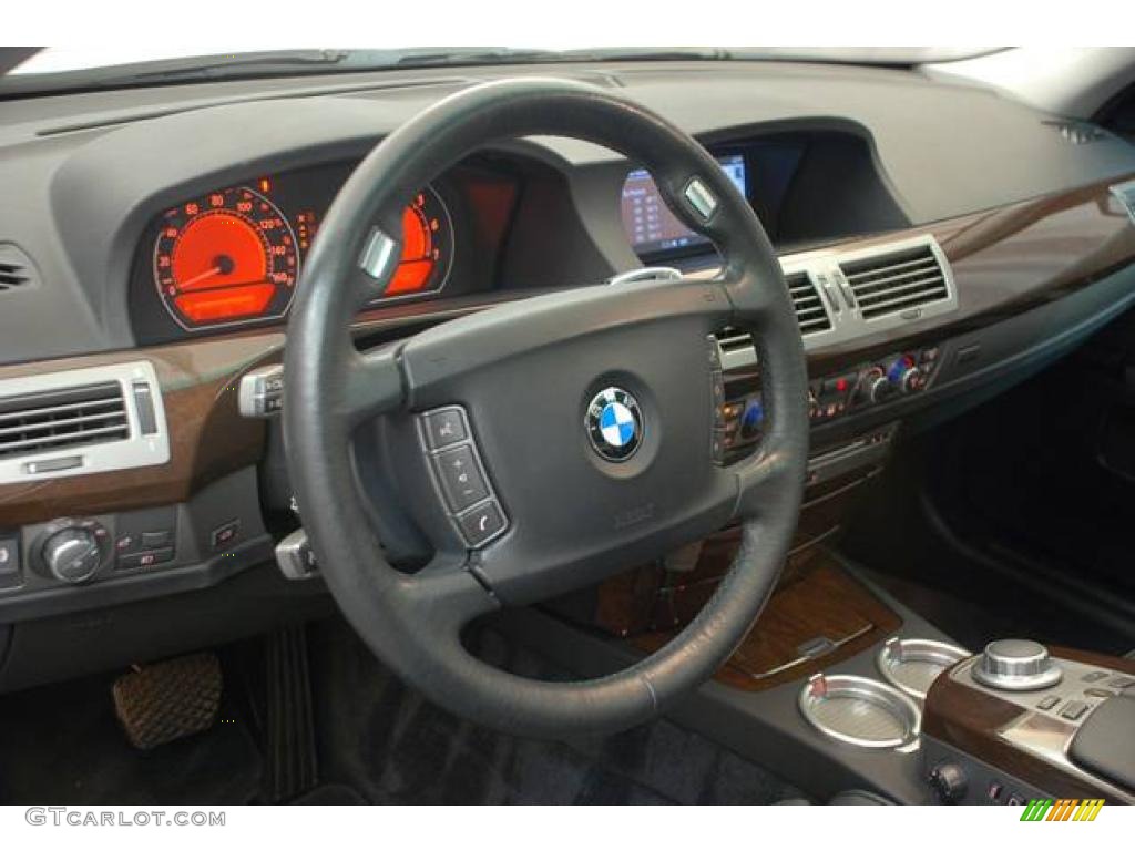 2007 7 Series 750i Sedan - Alpine White / Black photo #3