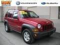 2006 Inferno Red Pearl Jeep Liberty Sport 4x4  photo #1