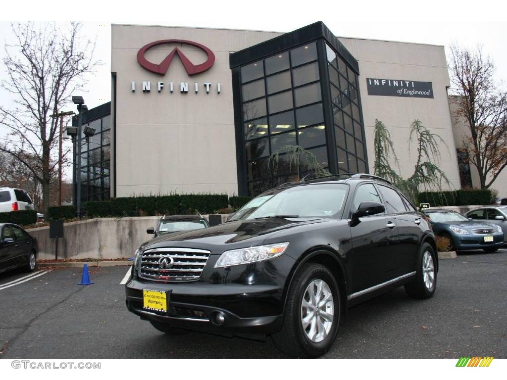 Black Obsidian Infiniti FX