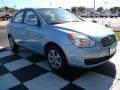 2008 Ice Blue Hyundai Accent GLS Sedan  photo #6