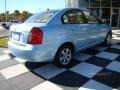 2008 Ice Blue Hyundai Accent GLS Sedan  photo #9