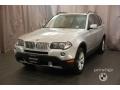 2009 Titanium Silver Metallic BMW X3 xDrive30i  photo #1