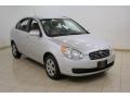 2008 Platinum Silver Hyundai Accent GLS Sedan  photo #1