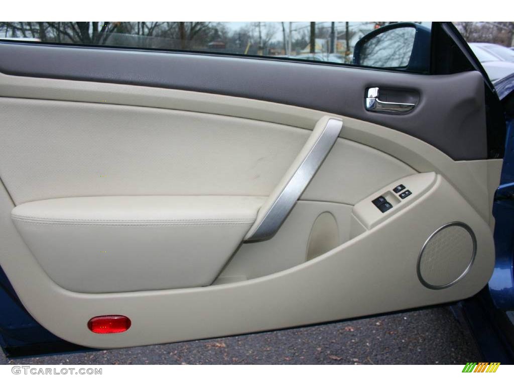 2007 Infiniti G 35 Coupe Wheat Beige Door Panel Photo #22525660