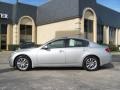 2008 Liquid Platinum Silver Infiniti G 35 Journey Sedan  photo #4