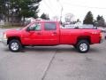 2010 Victory Red Chevrolet Silverado 3500HD LT Crew Cab 4x4  photo #5