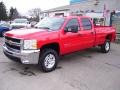 2010 Victory Red Chevrolet Silverado 3500HD LT Crew Cab 4x4  photo #6