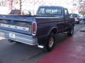 1979 Dark Blue Metallic Ford F250 Custom Regular Cab  photo #5