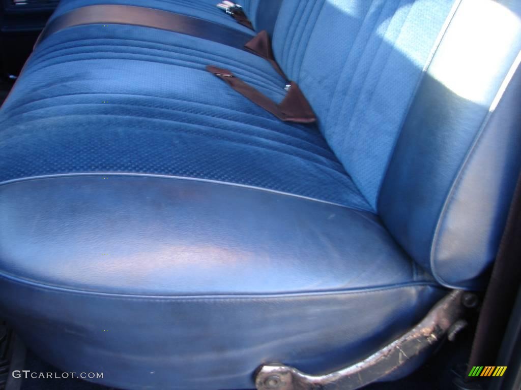 1979 F250 Custom Regular Cab - Dark Blue Metallic / Blue photo #40