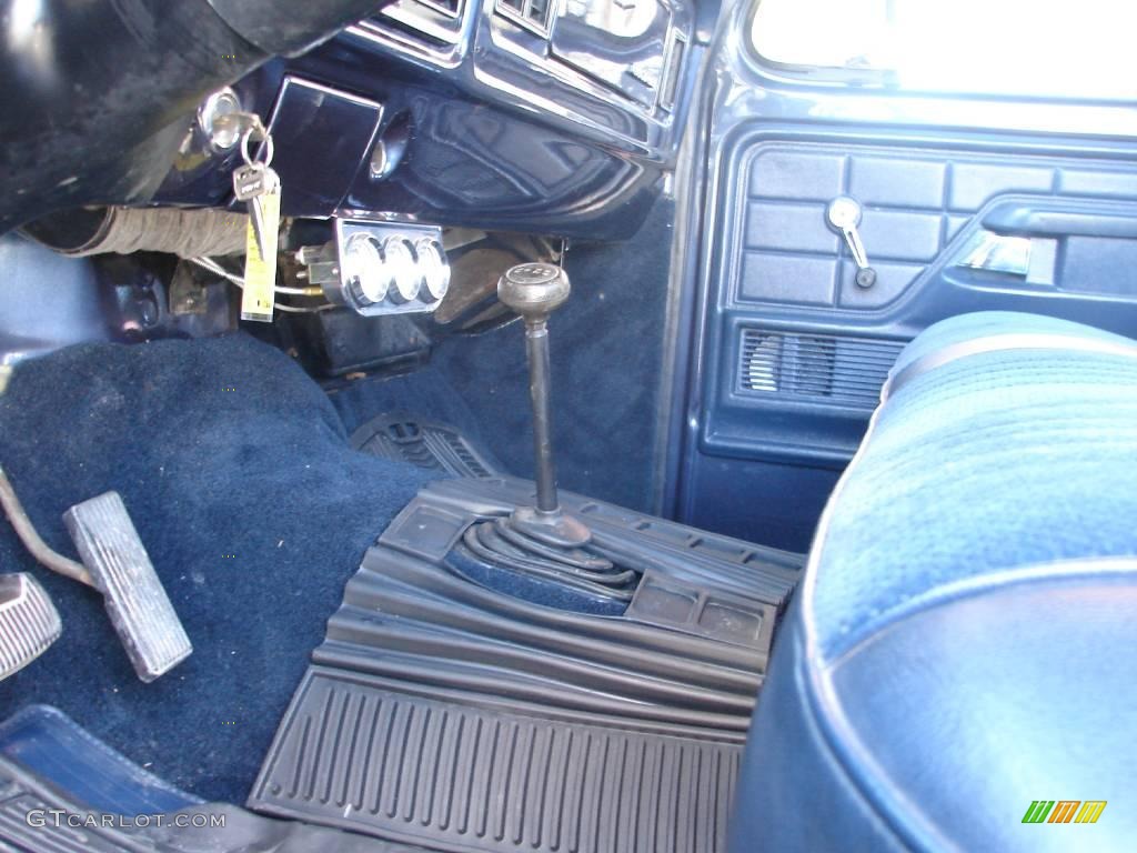 1979 F250 Custom Regular Cab - Dark Blue Metallic / Blue photo #46