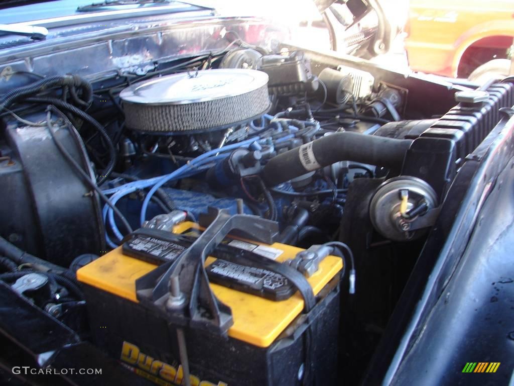 1979 F250 Custom Regular Cab - Dark Blue Metallic / Blue photo #50