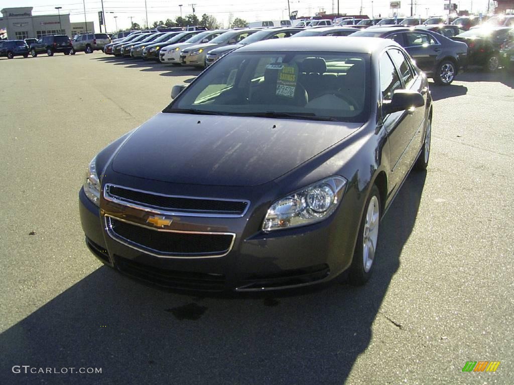2010 Malibu LS Sedan - Taupe Gray Metallic / Titanium photo #6