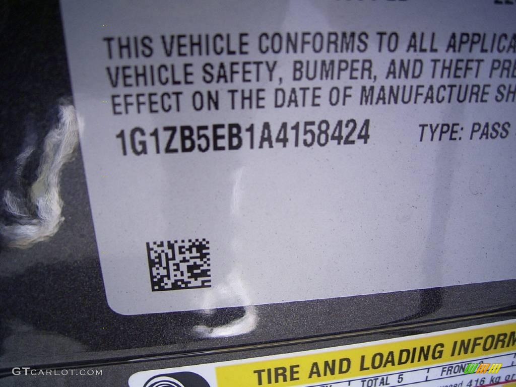 2010 Malibu LS Sedan - Taupe Gray Metallic / Titanium photo #10