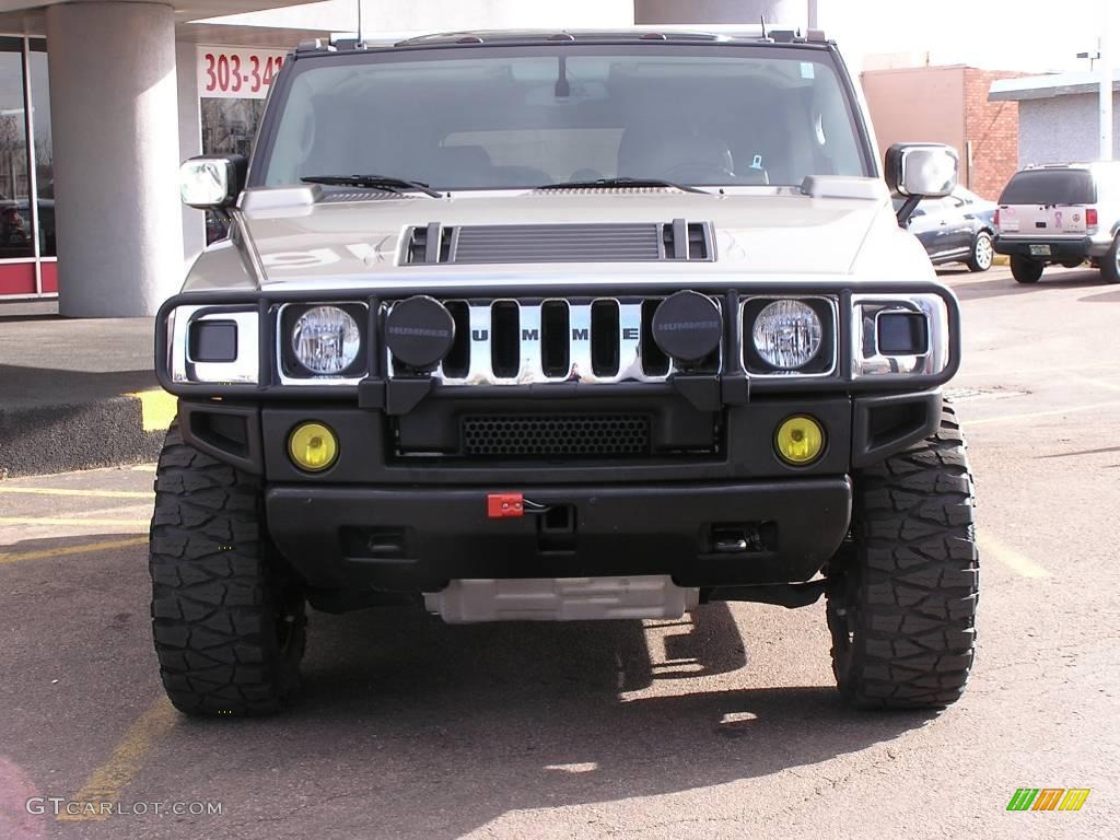 2003 H2 SUV - Pewter Metallic / Wheat photo #2