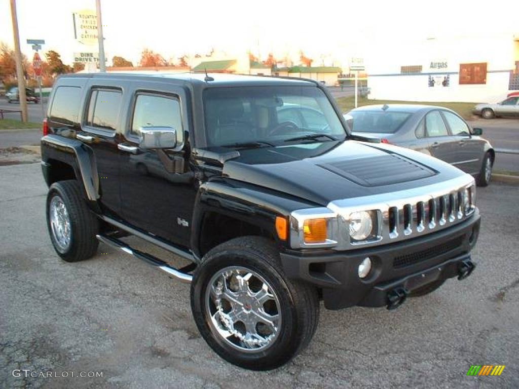 2006 H3  - Black / Ebony Black photo #1