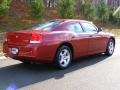 2009 Inferno Red Crystal Pearl Dodge Charger SXT  photo #5