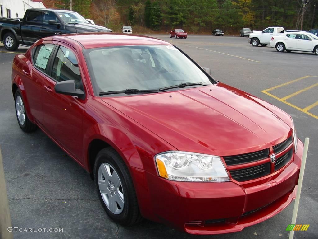 2010 Avenger SXT - Inferno Red Crystal Pearl / Dark Slate Gray photo #14
