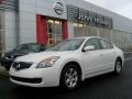 2007 Winter Frost Pearl Nissan Altima 2.5 SL  photo #1