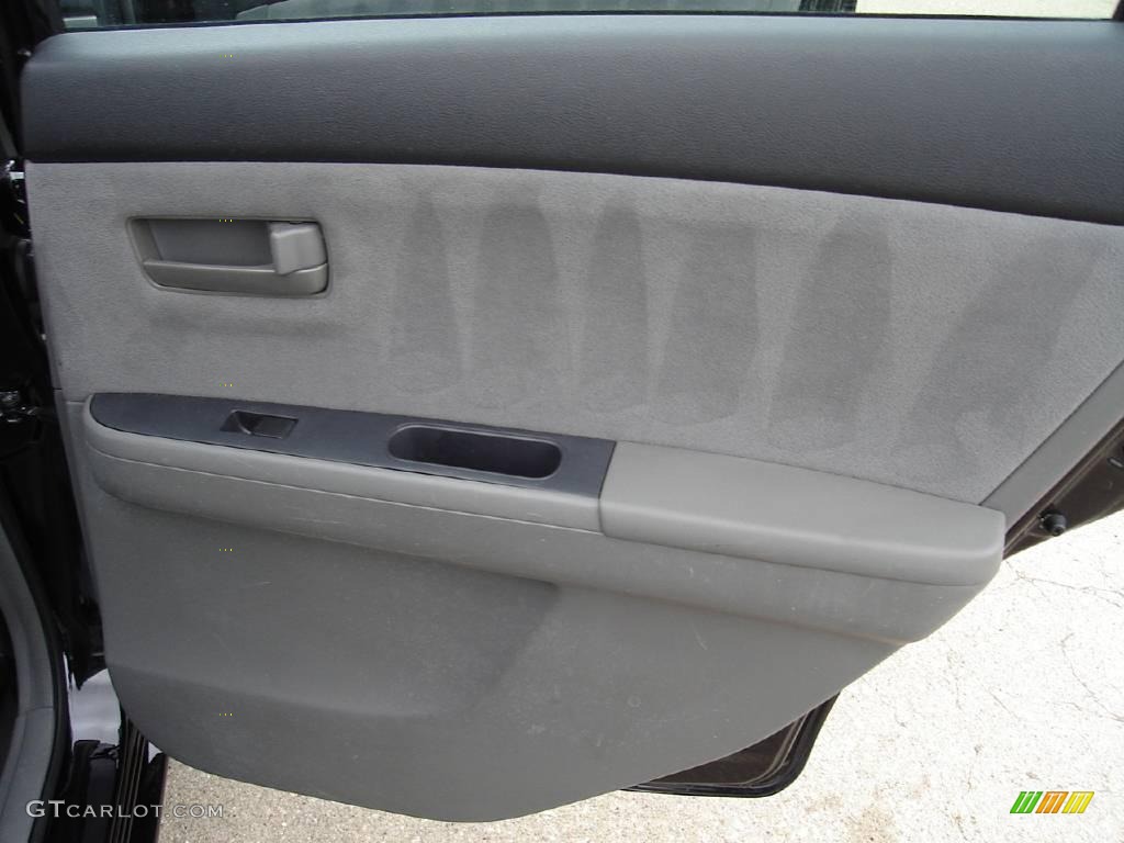 2008 Sentra 2.0 - Super Black / Charcoal/Steel photo #17