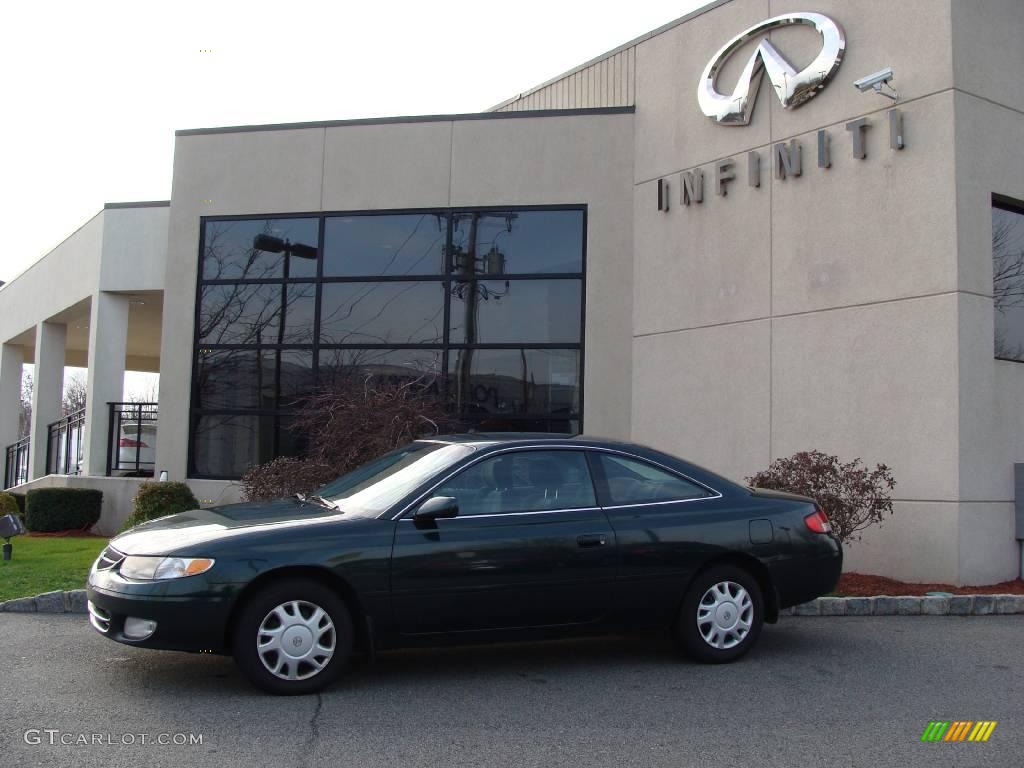 1999 Solara SE Coupe - Fairway Green Pearl / Charcoal photo #3