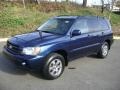 Indigo Ink Pearl 2004 Toyota Highlander V6 4WD