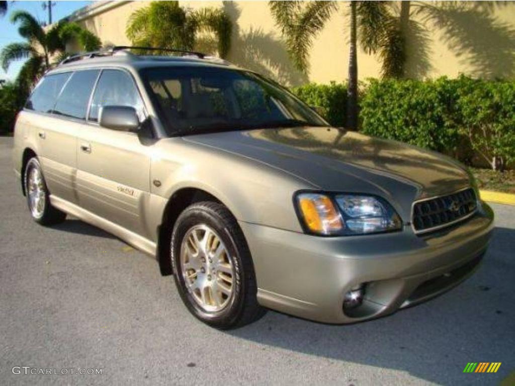 2003 Outback L.L. Bean Edition Wagon - Titanium Beige Pearl / Beige photo #1