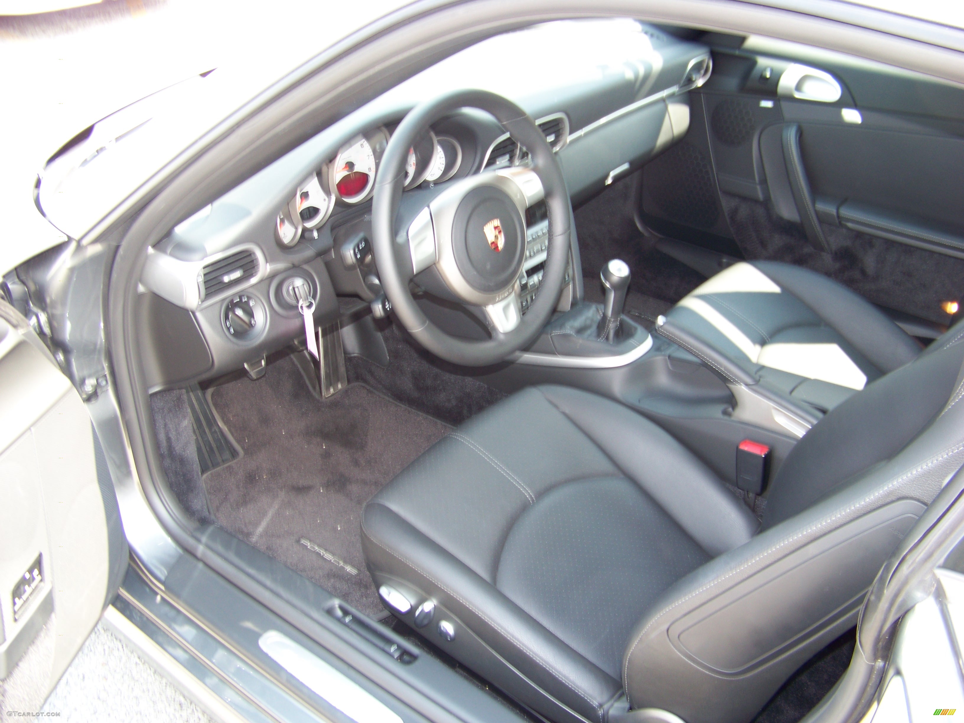 2007 911 Carrera 4S Coupe - Meteor Grey Metallic / Black Standard Leather photo #5