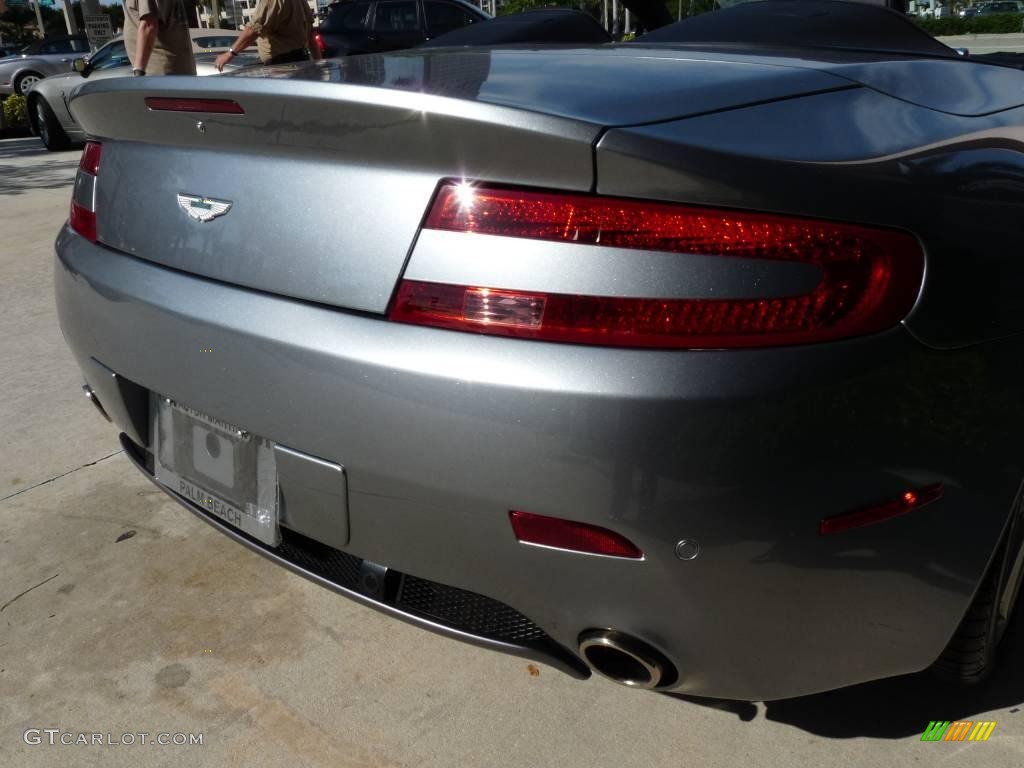 2008 V8 Vantage Roadster - Grigio Titanio / Obsidian Black photo #9