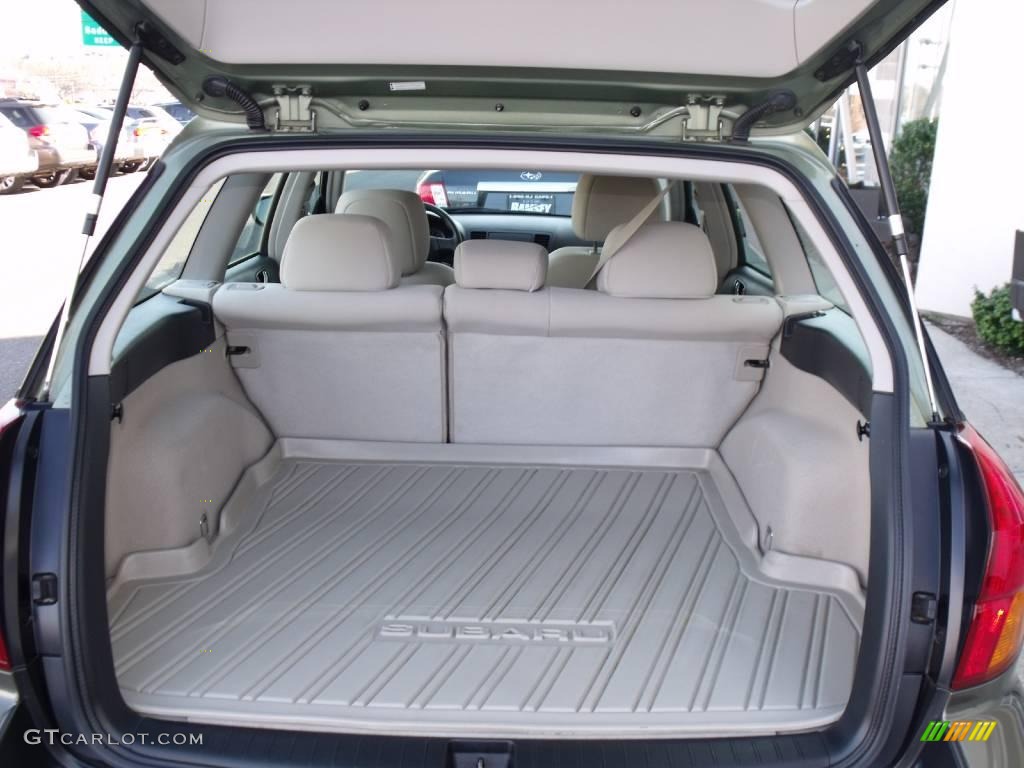 2007 Outback 2.5i Wagon - Willow Green Opal / Warm Ivory Tweed photo #10