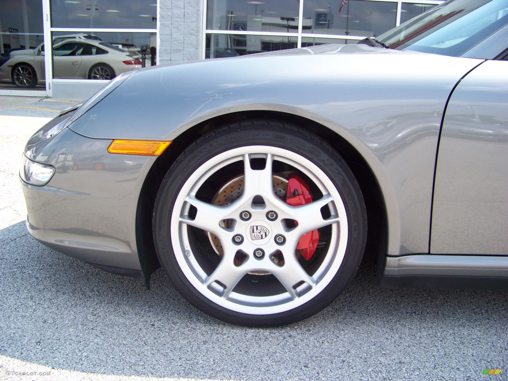 2007 911 Carrera 4S Coupe - Meteor Grey Metallic / Black Standard Leather photo #16