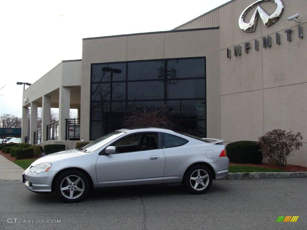 2002 RSX Sports Coupe - Satin Silver Metallic / Ebony Black photo #3