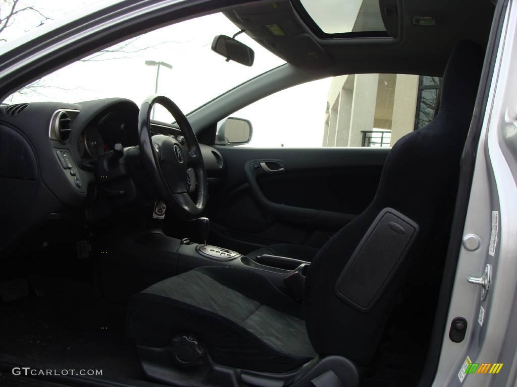 2002 RSX Sports Coupe - Satin Silver Metallic / Ebony Black photo #8