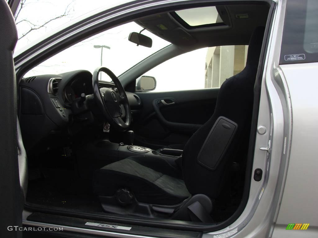 2002 RSX Sports Coupe - Satin Silver Metallic / Ebony Black photo #9