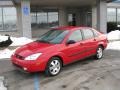 2001 Infra Red Clearcoat Ford Focus SE Sedan  photo #1