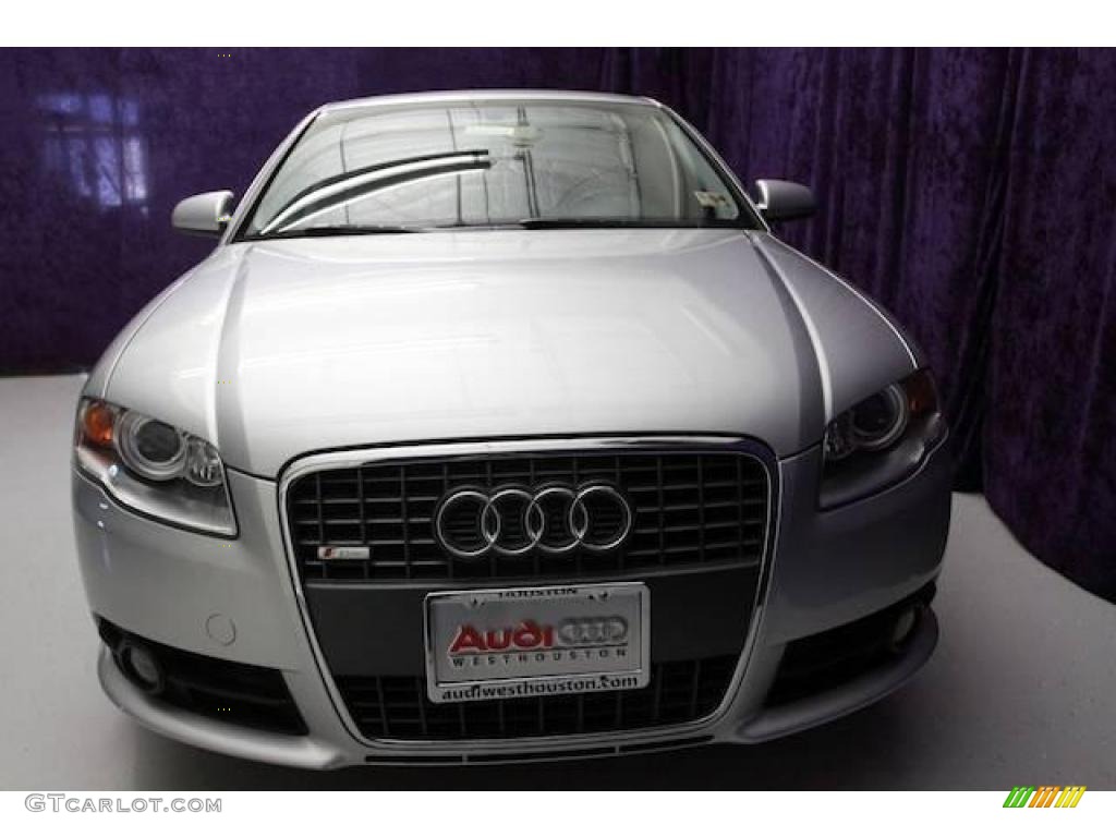 2008 A4 3.2 Quattro S-Line Sedan - Light Silver Metallic / Black photo #38