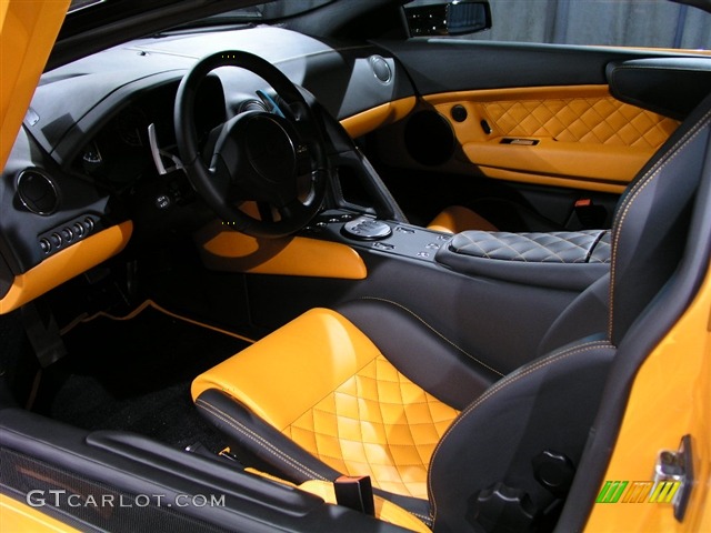 Nero Perseus Interior 2008 Lamborghini Murcielago LP640 Coupe Photo #225988