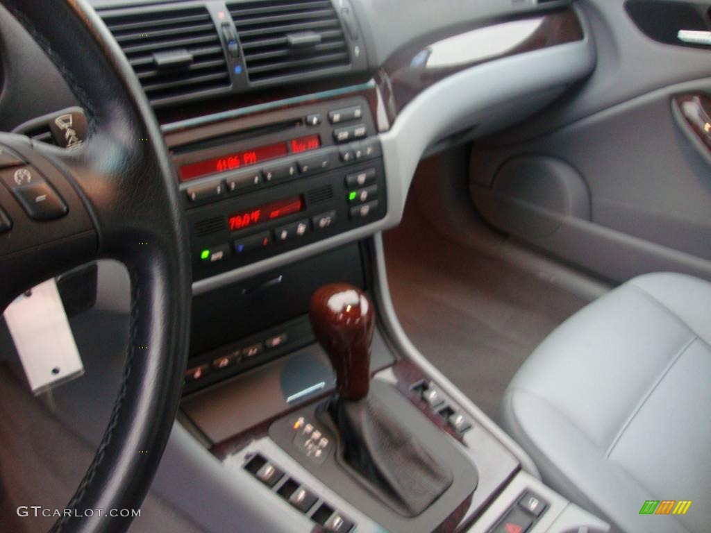 2003 3 Series 330i Convertible - Steel Blue Metallic / Grey photo #26