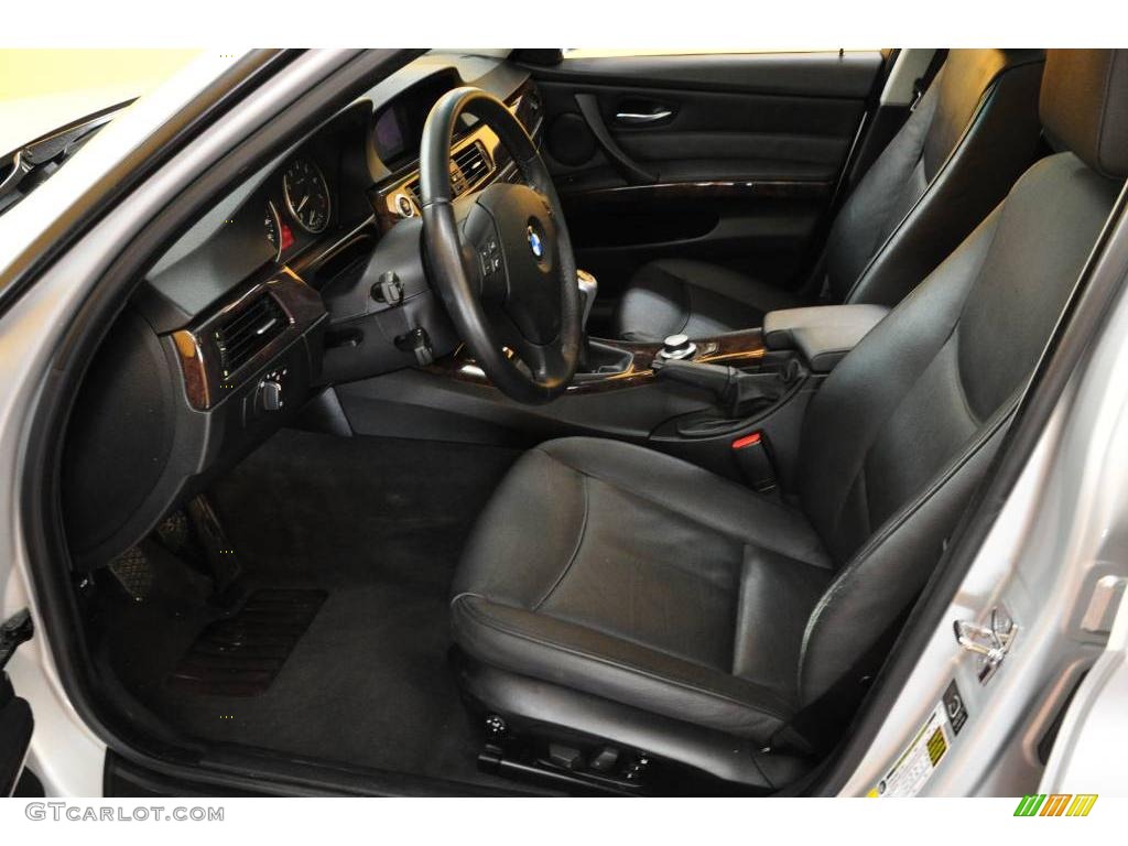 2007 3 Series 328xi Wagon - Titanium Silver Metallic / Black photo #13