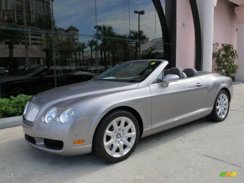 Silver Tempest Bentley Continental GTC