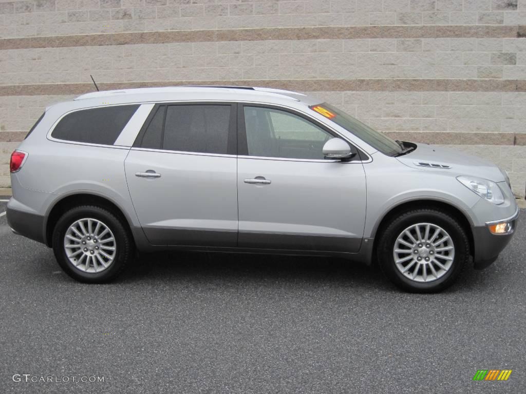 2009 Enclave CXL AWD - Quicksilver Metallic / Ebony Black/Ebony photo #1