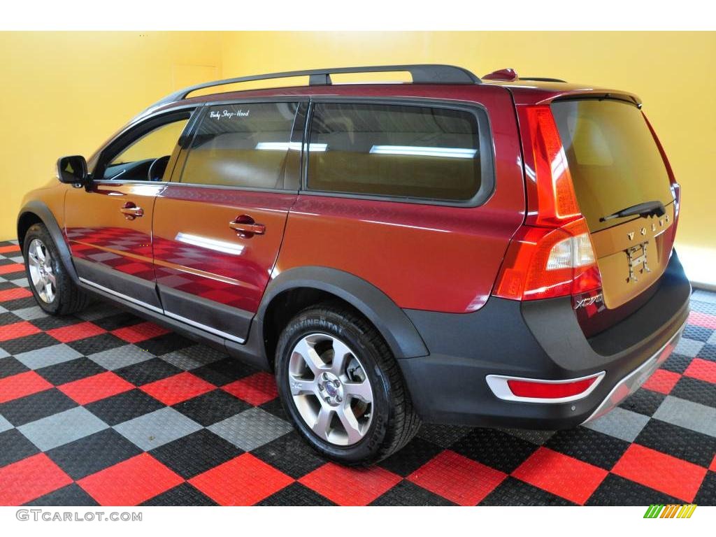 2008 XC70 AWD - Ruby Red Metallic / Anthracite Black photo #4