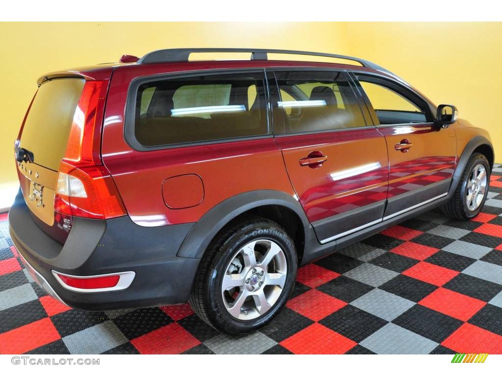 2008 XC70 AWD - Ruby Red Metallic / Anthracite Black photo #6
