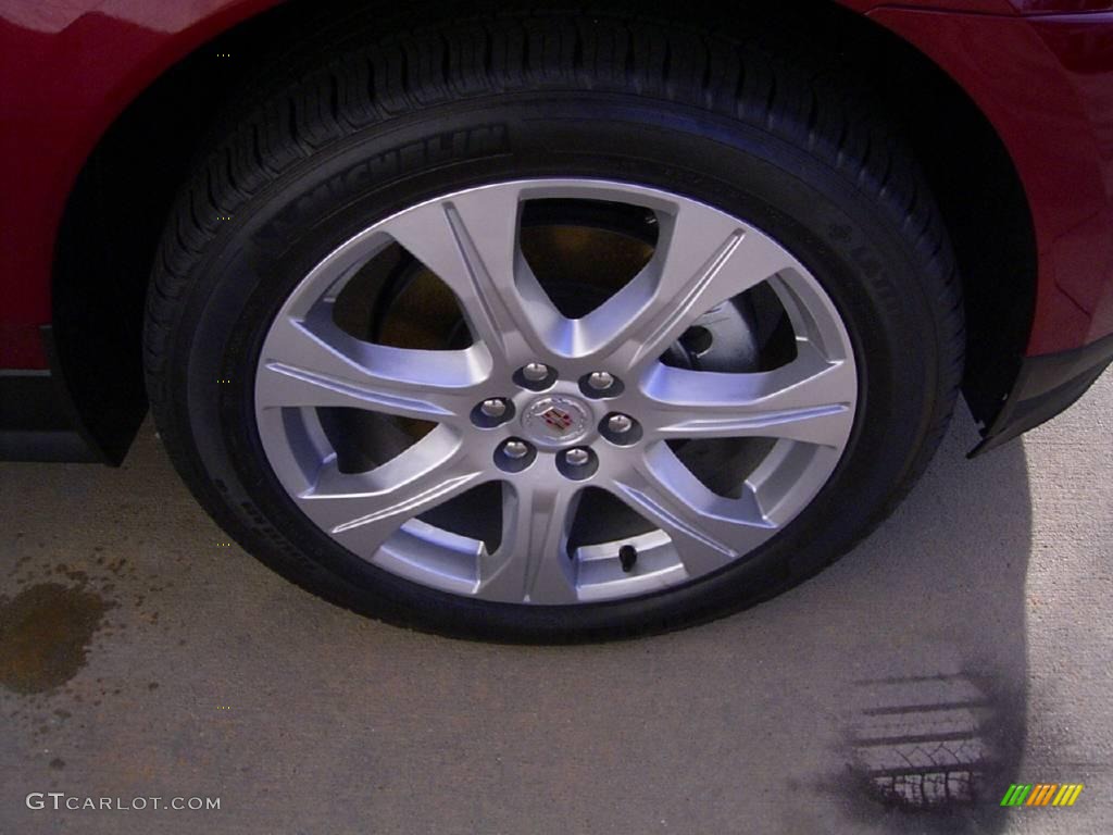 2010 SRX V6 - Crystal Red Tintcoat / Titanium/Ebony photo #18