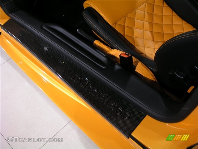 Nero Perseus Interior 2008 Lamborghini Murcielago LP640 Coupe Photo #226030