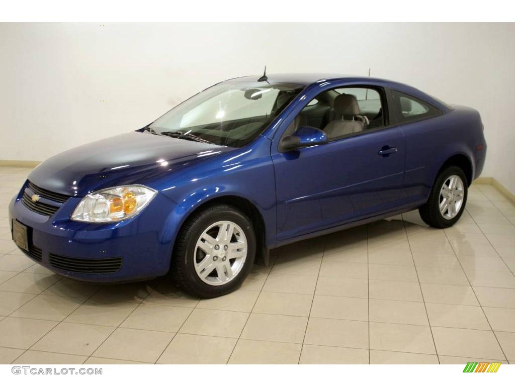 2005 Cobalt LS Coupe - Arrival Blue Metallic / Gray photo #3