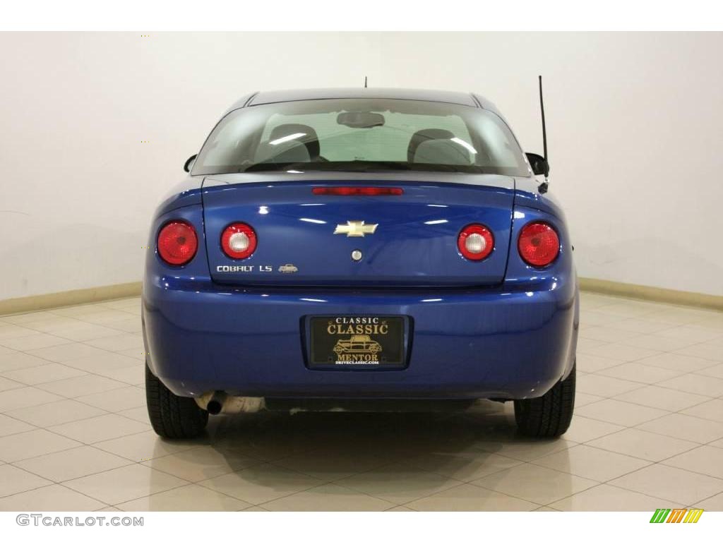 2005 Cobalt LS Coupe - Arrival Blue Metallic / Gray photo #6