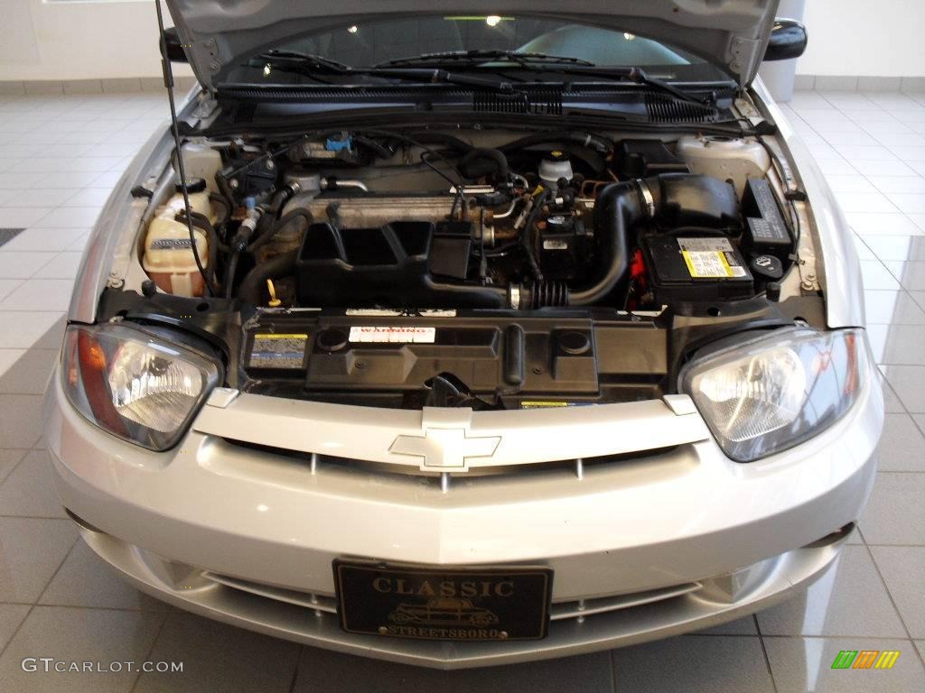 2003 Cavalier LS Coupe - Ultra Silver Metallic / Graphite Gray photo #31