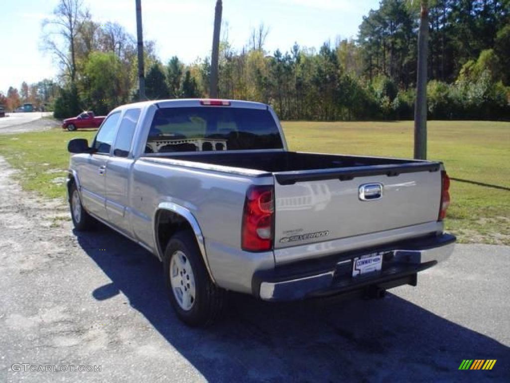 2006 Silverado 1500 Extended Cab - Silver Birch Metallic / Dark Charcoal photo #7