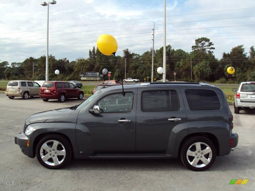 2008 HHR LT - Dark Gray Metallic / Gray photo #2